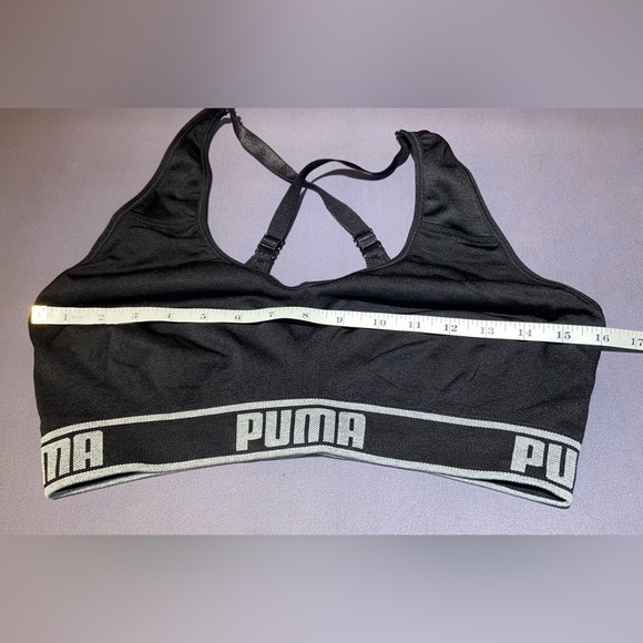 Women’s PUMA black cross back Sports Bra size XL - Picture 5 of 8